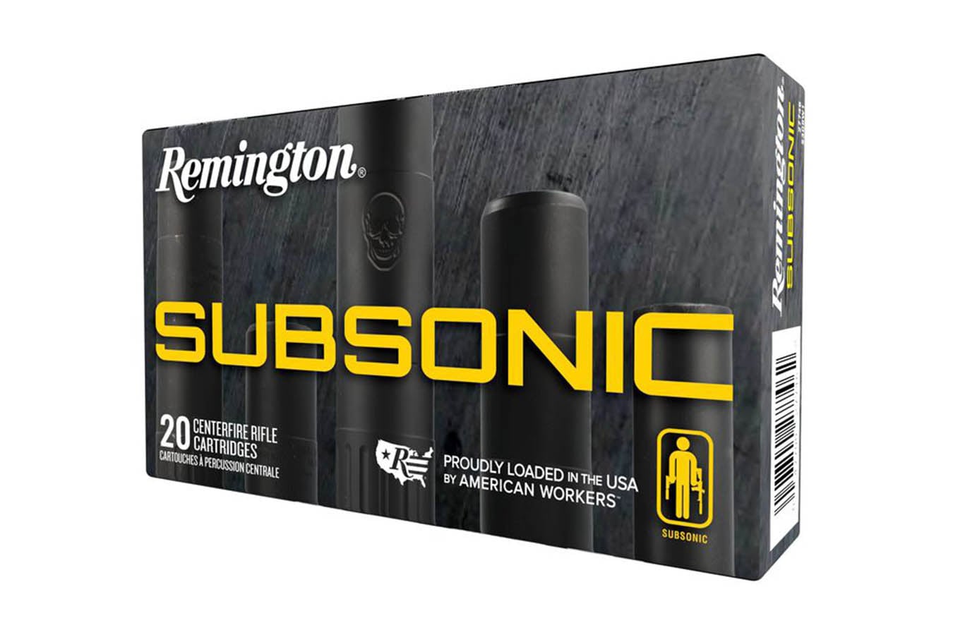Remington 308 Win 190gr BHP Subsonic 20/Box